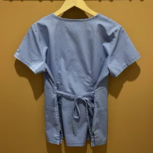 Landau scrub top in Ceil blue SZ M thumbnail 2