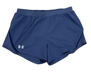 Under Armour‎ Women's Running Shorts Navy Blue Athletic Workout Gym Medium thumbnail 1