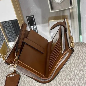Michael Kors Vanilla Double Zip Wristlet Wallet Phone Purse thumbnail 4