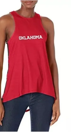 💙 NWT‎ Oklahoma Sooners Forever Collectible FOCO Tie Breaker Sleeveless Tank thumbnail 1