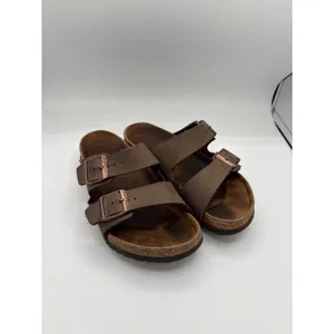 Birkenstock Arizona Brown Mocha Oiled Leather Sandals Mens 4 Womens 6 EU 36 thumbnail 4