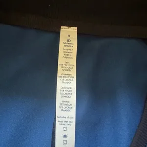 Lululemon Athletica Black and Blue Jacket thumbnail 4