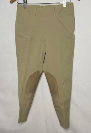 Ariat pro series tan horse riding breeches pants sz 24 R thumbnail 1