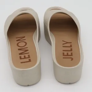 Lemon Jelly Sandals Womens 38 Sunny Platform Slide Beige Vegan Excellent thumbnail 4