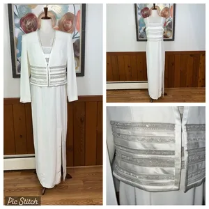 Pretty New Pierre Laurent Mother of the Bride/Simple Wedding Gown! thumbnail 2