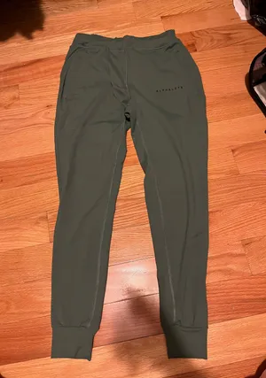 Alphalete Green Sage Joggers Size Small thumbnail 1