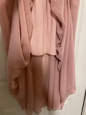Blush Pink Dusty Rose Elegant Chiffon Maxi Skirt Women’s Size XL-XXXL thumbnail 4