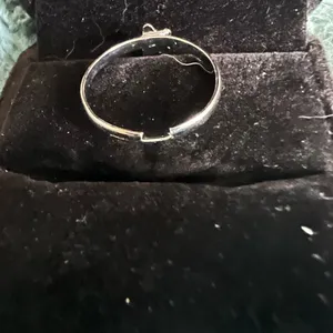 Women’s Stainless Steel Silver Adjustable Stacking Ring Size 7 thumbnail 2