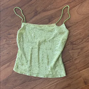 Non Signe Chartreuse Sequenced Baby Tank Size Small thumbnail 2
