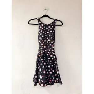 Lululemon Court Crush Tennis Dress Haze Dot Inverse Orange Multi Size 4 thumbnail 2