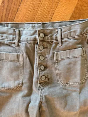 Sage Green American Eagle Jeans thumbnail 3