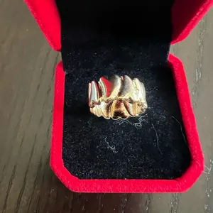 Elegant Gold Adjustable Ring Size 7 thumbnail 2
