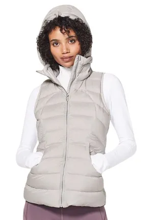 Lululemon Pack It Down Vest Chrome Grey Size 6 Goose Down Puffer Winter Ski thumbnail 1