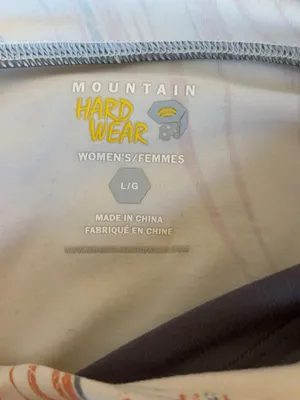 Mountain Hardwear Sweatshirt Gray Athletic Pullover Hiking Hoodie Womens Large thumbnail 10