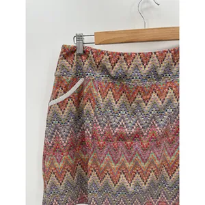 Foray Golf Skirt Women XL NWT Multi Pink Chevron‎ Print Patch Pocket Mini Skort thumbnail 3