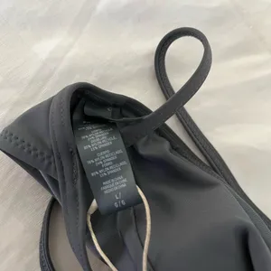 NWT Skims High Neck Swim Top Gunmetal Grey Large thumbnail 8