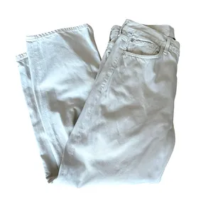 Citizens of Humanity White Micro Barrel Jeans Size 32 High Rise Baggy Rigid $248 thumbnail 5