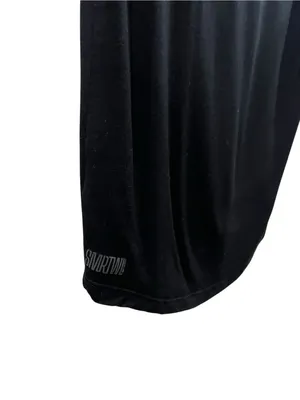Smartwool Active Ultralight Black V-Neck Short Sleeve Tee Top Women’s Large thumbnail 11