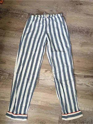 Madewell Pajama Bottoms XXS Striped Sleepwear Loungewear thumbnail 1