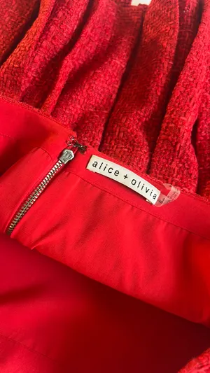 Alice + Olivia tweed mini skirt thumbnail 4