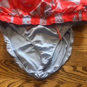 Nike Tempo Running Shorts Orange Blue thumbnail 7
