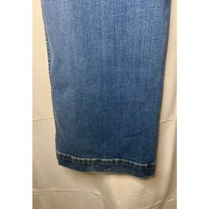 Spanx Flare Leg Pull-On Jeans in Vintage Indigo Women's sz. L thumbnail 8