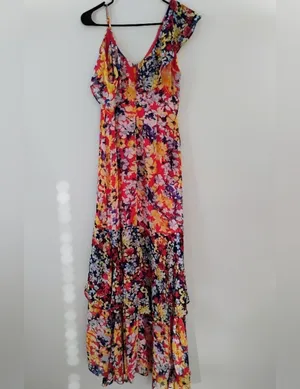 Lulus High-Low Floral Dress Maxi thumbnail 4