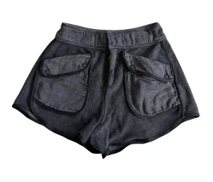 FREE PEOPLE Movement Gray Sweat Shorts Size Small thumbnail 1
