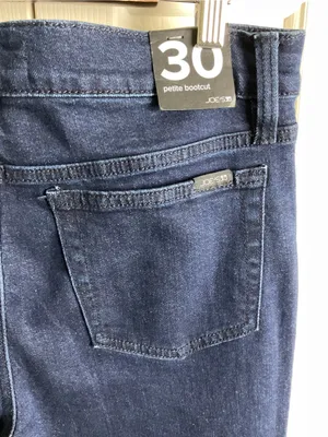 Joes Jeans Women’s Dark Blue Petite Bootcut Jeans 30 thumbnail 4