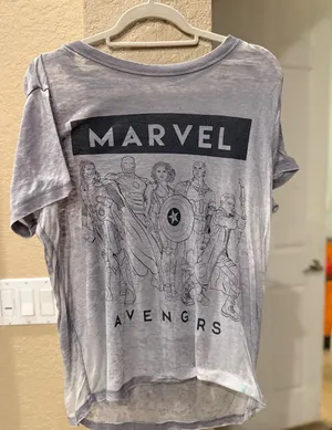 Marvel Avengers Age of Ultron T-shirt XL Grey thumbnail 1