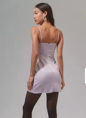 UO Mallory Cowl Slip Dress thumbnail 2