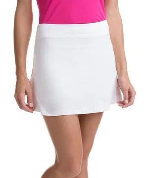 Vineyard Vines 15 Inch Sport Flounce Skort in White thumbnail 1