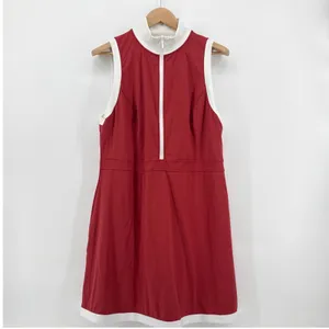 Aerie Pickletini Yasmin Zip Dress XXL Red White Sleeveless Pickleball Tennnis‎ thumbnail 3