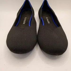 Rothy's The Flat Black Solid Round Toe Knit Ballet Flats Womens Size 10.5 thumbnail 4
