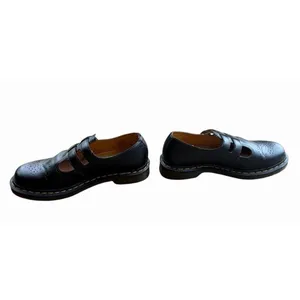 Dr Martens Smooth Mary Jane Flat 8065 Black Leather Buckle Shoes eu43 uk9 us11 thumbnail 10