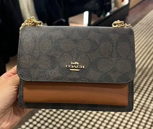 Coach C9946 Mini Klare Crossbody In Signature Canvas - Gold/Brown/Redwood thumbnail 1