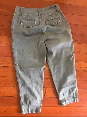 a new day Olive Green Pants thumbnail 4