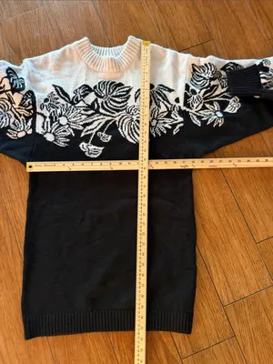 FARM Rio Surrel Garden Knit Sweater Dress thumbnail 4