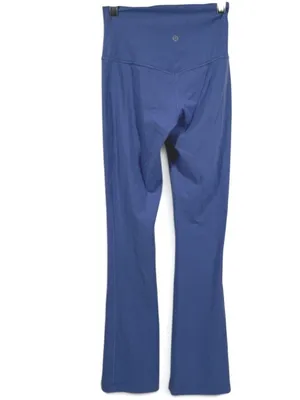 Lululemon Groove Flare Pants‎ Women's 4 Wild Indigo Nulu High Rise Yoga Leggings thumbnail 4