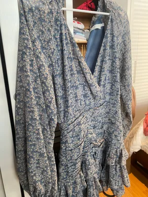 ASTR Blue Dress thumbnail 3