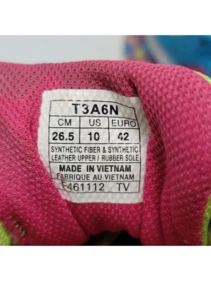 Women's Asics Gel Frantic 7 Athletic Sneakers Running Shoes Size 10 Blue Pink thumbnail 7
