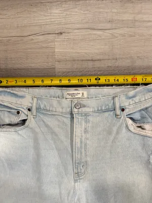 Abercrombie & Fitch Women's High Rise 90s Relaxed Wide Leg Jeans Size 33/16 thumbnail 6