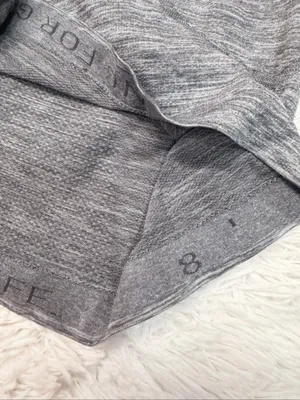 Lululemon swiftly Women's Gray Active Short-Sleeve Tunic Top thumbnail 3