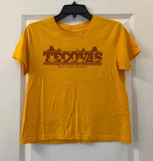 Tecovas Tee Yellow Size XS thumbnail 1