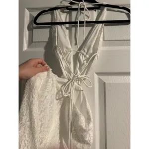 Peppermayo Not for the Faint of Heart White Lace Mini Dress Size 2 thumbnail 5