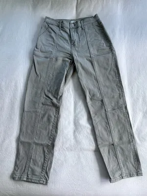 Old Navy High-rise Denim Utility Jean thumbnail 2