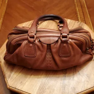 COLE HAAN MEDIUM LEATHER BAG thumbnail 2