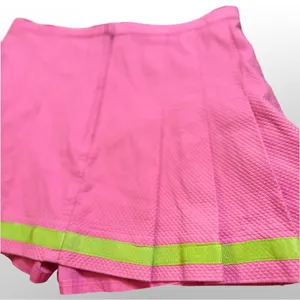 💖 Lilly Pulitzer Preppy Pink Tennis Skort | Lime Green Trim | Size 4 thumbnail 7