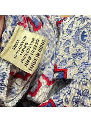 Sim & Sam Printed Summer Maxi Dress Blue Size Small NWT Boho Resortwear thumbnail 10