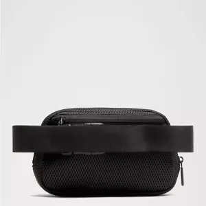 LULULEMON - Black Everywhere Belt Bag 1L Knit Mesh - $48 thumbnail 3